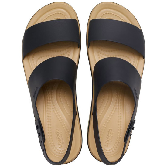 Crocs Brooklyn Low Wedge Matte Wrap Sandals